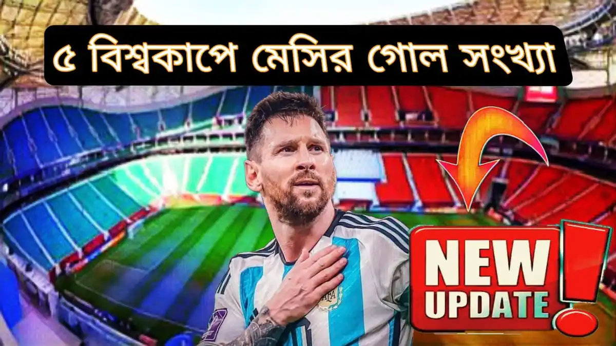 বিশ্বকাপে মেসির গোল সংখ্যা (২০০৬-২০২২~Messi World Cup goals (2006-2022)