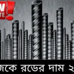 আজকে রডের দাম কত ২০২৩~BSRM, AKS, GPH বিভিন্ন প্রকার রডের বাজার দাম ২০২৩