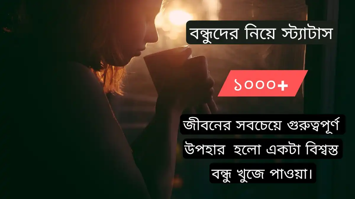 বন্ধুদের নিয়ে স্ট্যাটাস