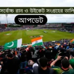 বিশ্বকাপে সর্বোচ্চ রান ও উইকেট সংগ্রাহকের তালিকা ২০২৩