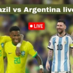 Brazil Vs Argentina Live