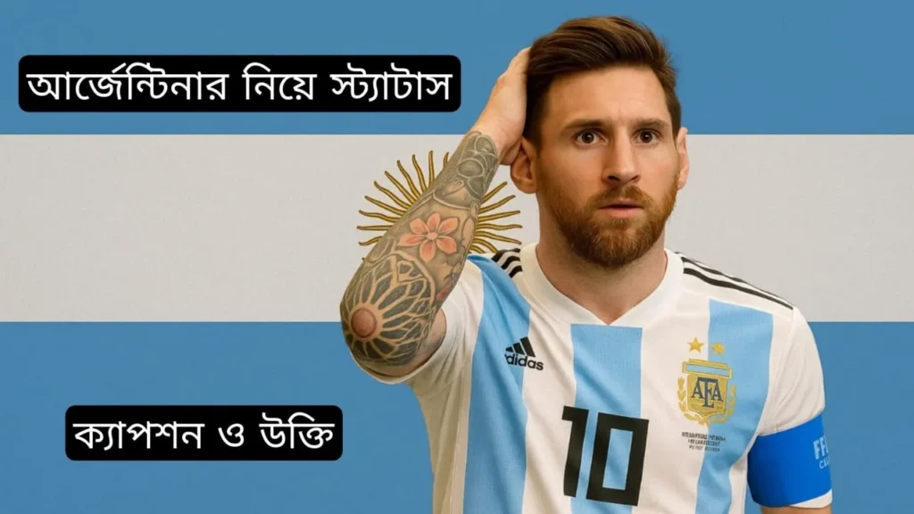 আর্জেন্টিনা নিয়ে ক্যাপশন